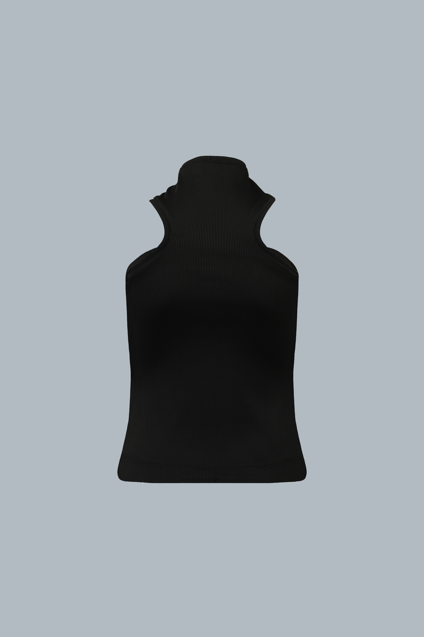 Knotted tank top - Black