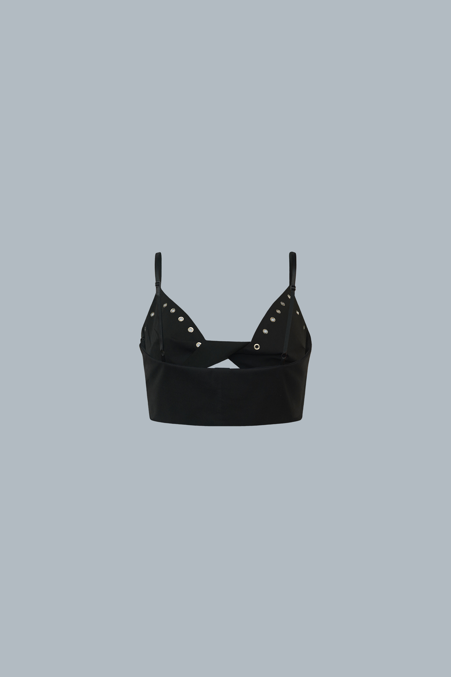 Akari Knotted top with eyelets